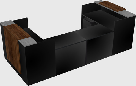 Reception desk u-shape