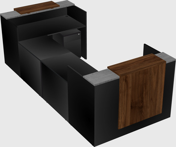 Reception desk u-shape