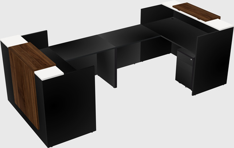 Reception desk u-shape
