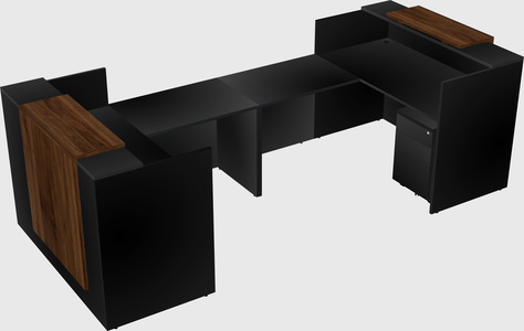 Reception desk u-shape