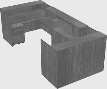 Reception desk u-shape