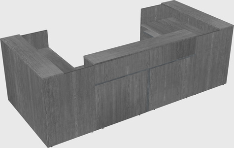 Reception desk u-shape