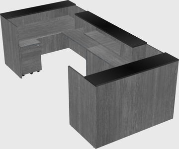 Reception desk u-shape