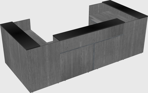 Reception desk u-shape