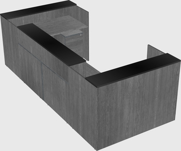 Reception desk u-shape