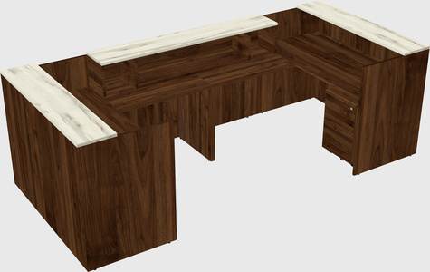 Reception desk u-shape