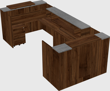 Reception desk u-shape