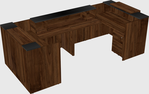 Reception desk u-shape