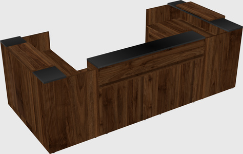 Reception desk u-shape