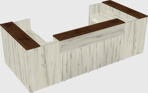 Reception desk u-shape