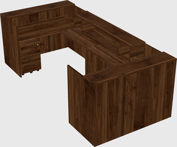 Reception desk u-shape