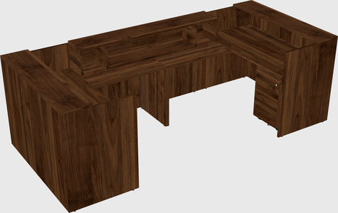 Reception desk u-shape
