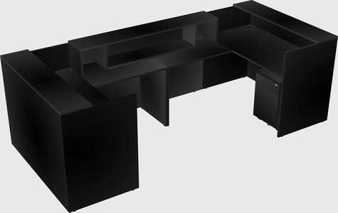Reception desk u-shape