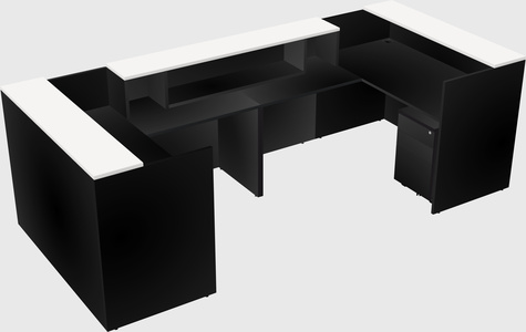 Reception desk u-shape