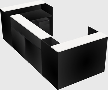 Reception desk u-shape