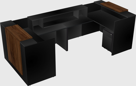 Reception desk u-shape