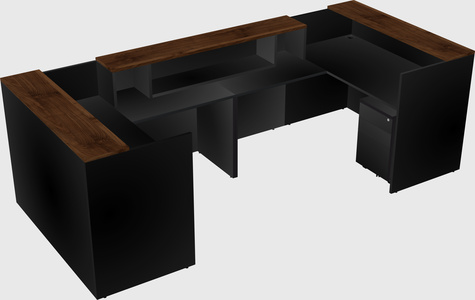 Reception desk u-shape
