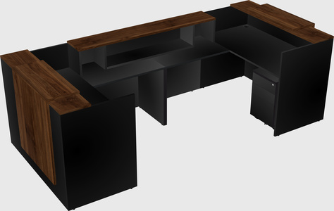 Reception desk u-shape
