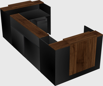 Reception desk u-shape