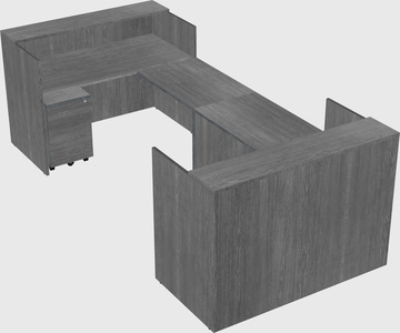 Reception desk u-shape