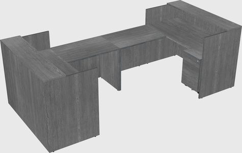 Reception desk u-shape