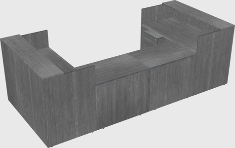 Reception desk u-shape