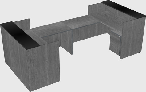 Reception desk u-shape