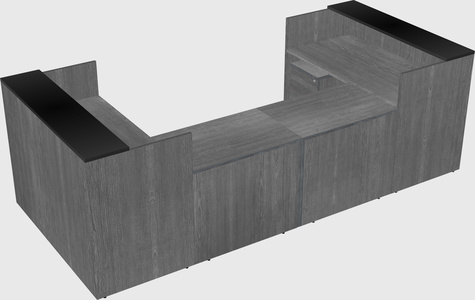 Reception desk u-shape
