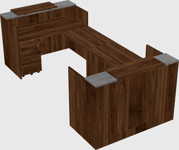 Reception desk u-shape