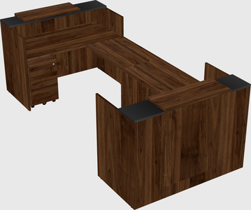 Reception desk u-shape
