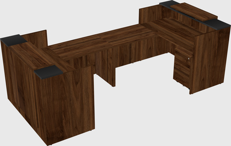 Reception desk u-shape