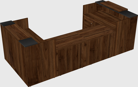 Reception desk u-shape