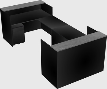 Reception desk u-shape