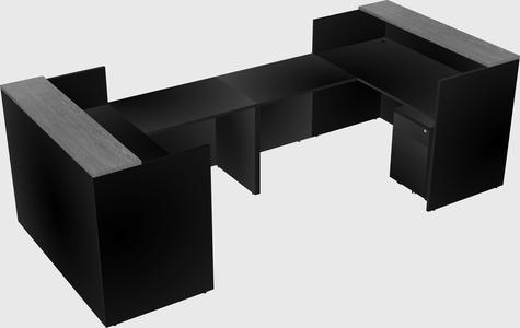 Reception desk u-shape