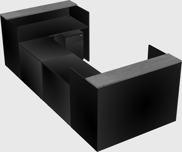 Reception desk u-shape