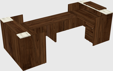 Reception desk u-shape