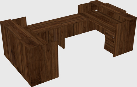 Reception desk u-shape