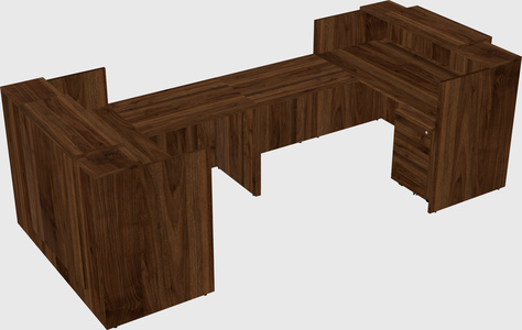 Reception desk u-shape