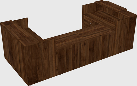 Reception desk u-shape