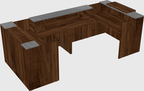 Reception desk u-shape