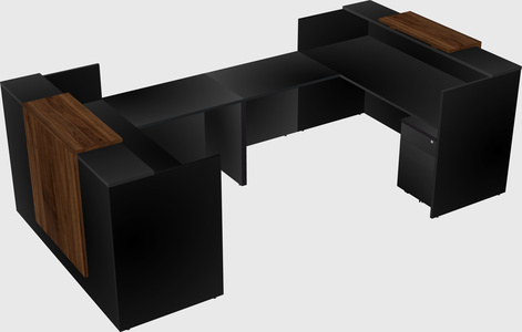 Reception desk u-shape