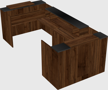 Reception desk u-shape