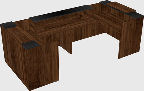 Reception desk u-shape