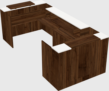 Reception desk u-shape
