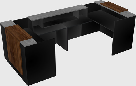 Reception desk u-shape
