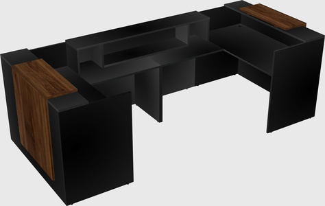 Reception desk u-shape