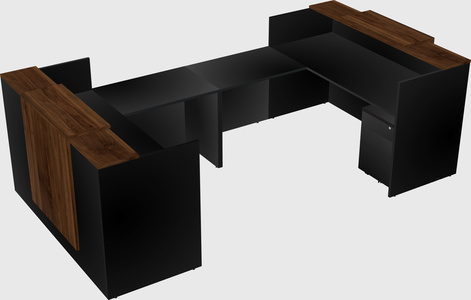 Reception desk u-shape