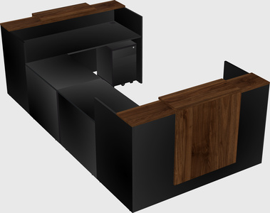 Reception desk u-shape