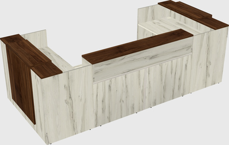Reception desk u-shape