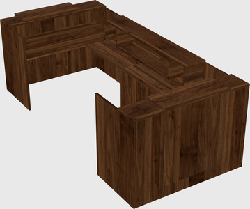 Reception desk u-shape